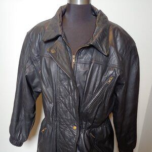Vintage 80/90s Women's Leather Jacket